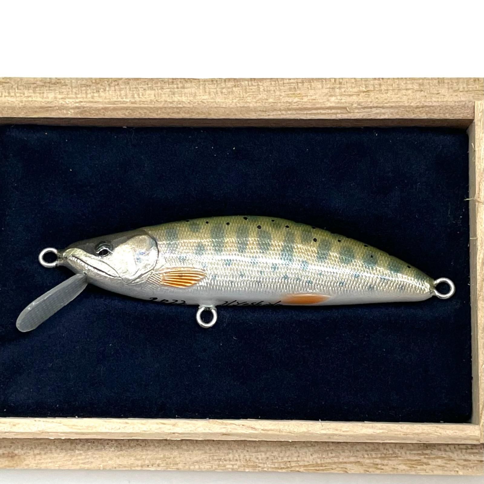 尾張小牧店】 中古 ルアー 魚類模型作家 吉田光 HY-50S II 山女魚 【87