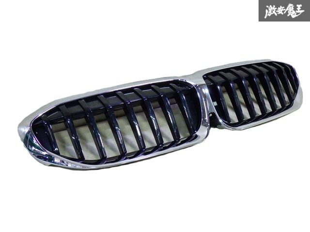 【程度良好品】 BMW 純正 G20 前期 フロントグリル ラジエーターグリル キドニーグリル 外装 メッキ 192976-10 即納 在庫有 棚