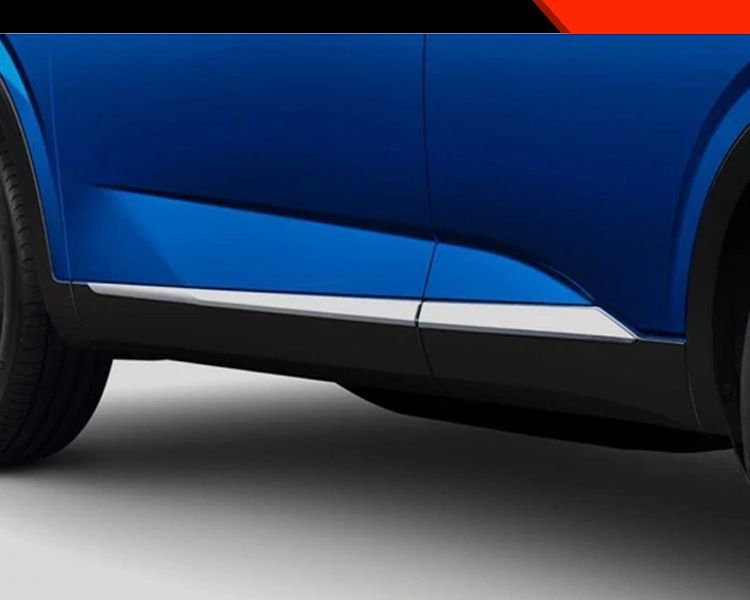 日産 Nissan キャシュカイ QASHQAI J12 2022年式 ドア外側ボディサイドガーニッシュ 4点セット ABS製 メッキ調 貼り付け式 塗装面保護 外装アクセント 10,657円
