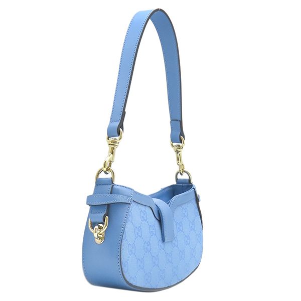 グッチ GUCCI ショルダーバッグ GGキャンバス ムーンサイド ミニ GG 