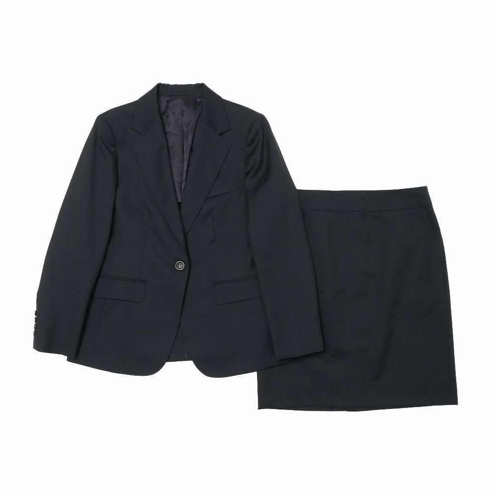 □美品□BURBERRY バーバリー スカートスーツ サイズ40 テーラード