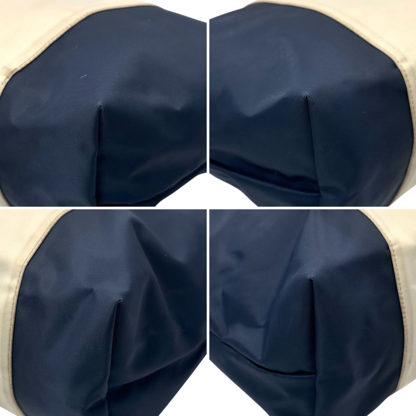 B5804】 Longchamp ロンシャン ルプリアージュ トートバッグ ネイビー 