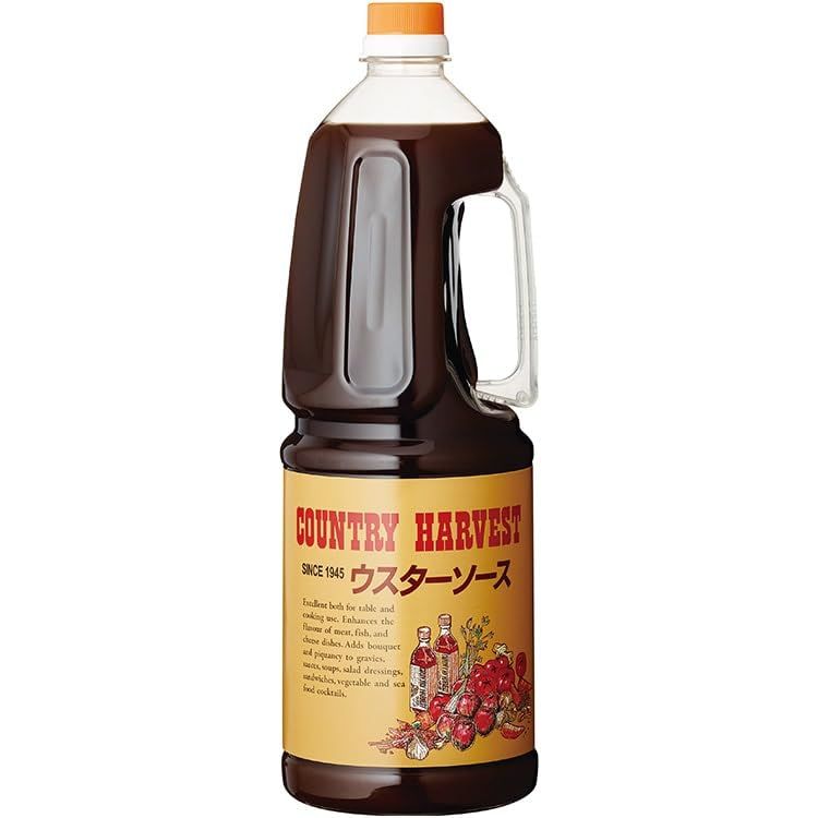 カントリーハーヴェスト ウスターソース 1.8L 常温【5個セット】