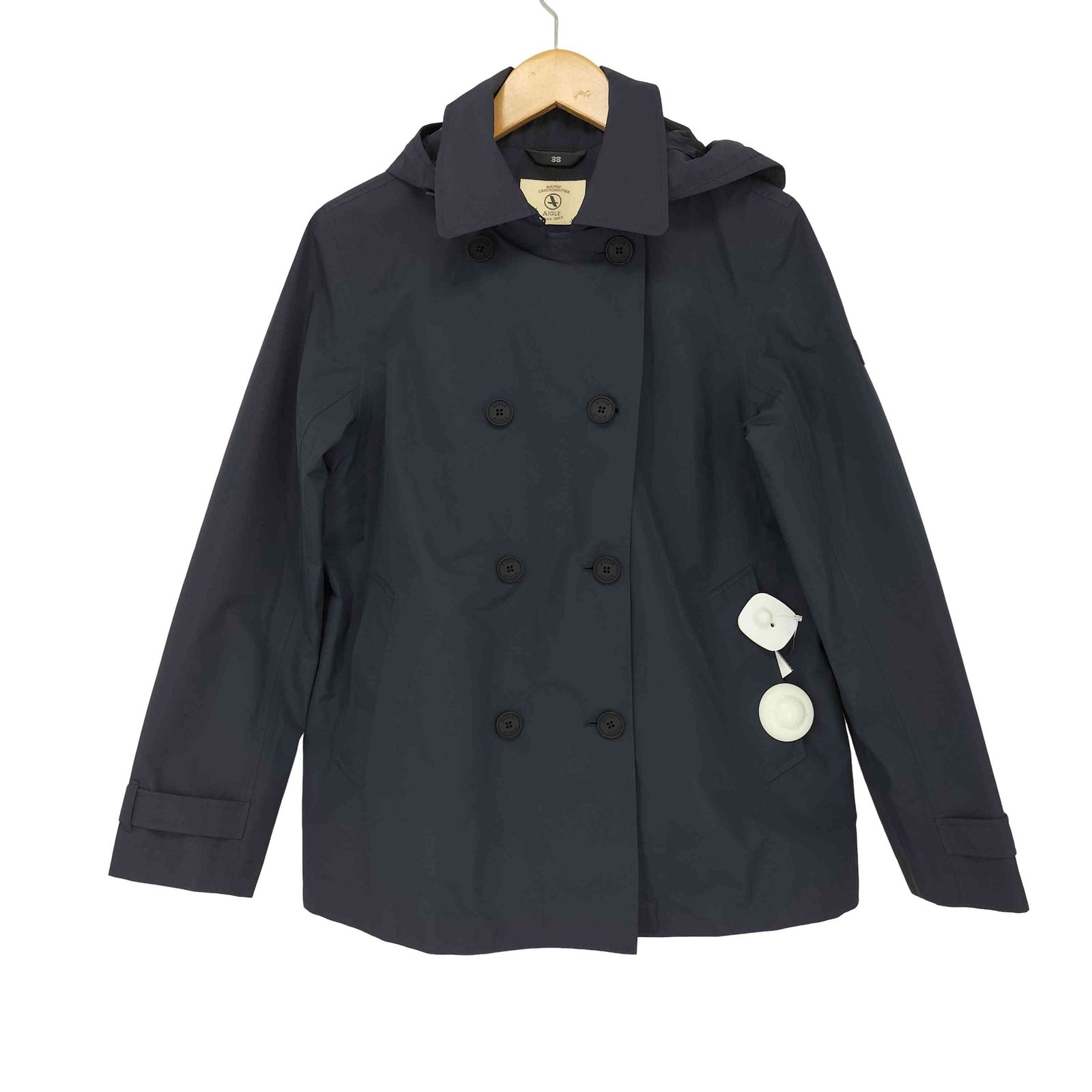 エーグル AIGLE GORE-TEX フード付き オフローピュジャケット レディース JPN：38