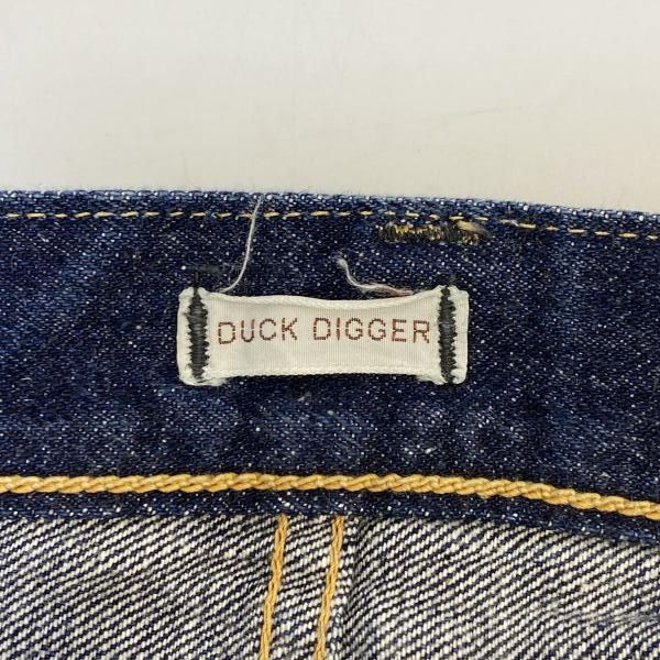 中古】WAREHOUSE DUCK DIGGER 1550 デニムショーツ インディゴ W36