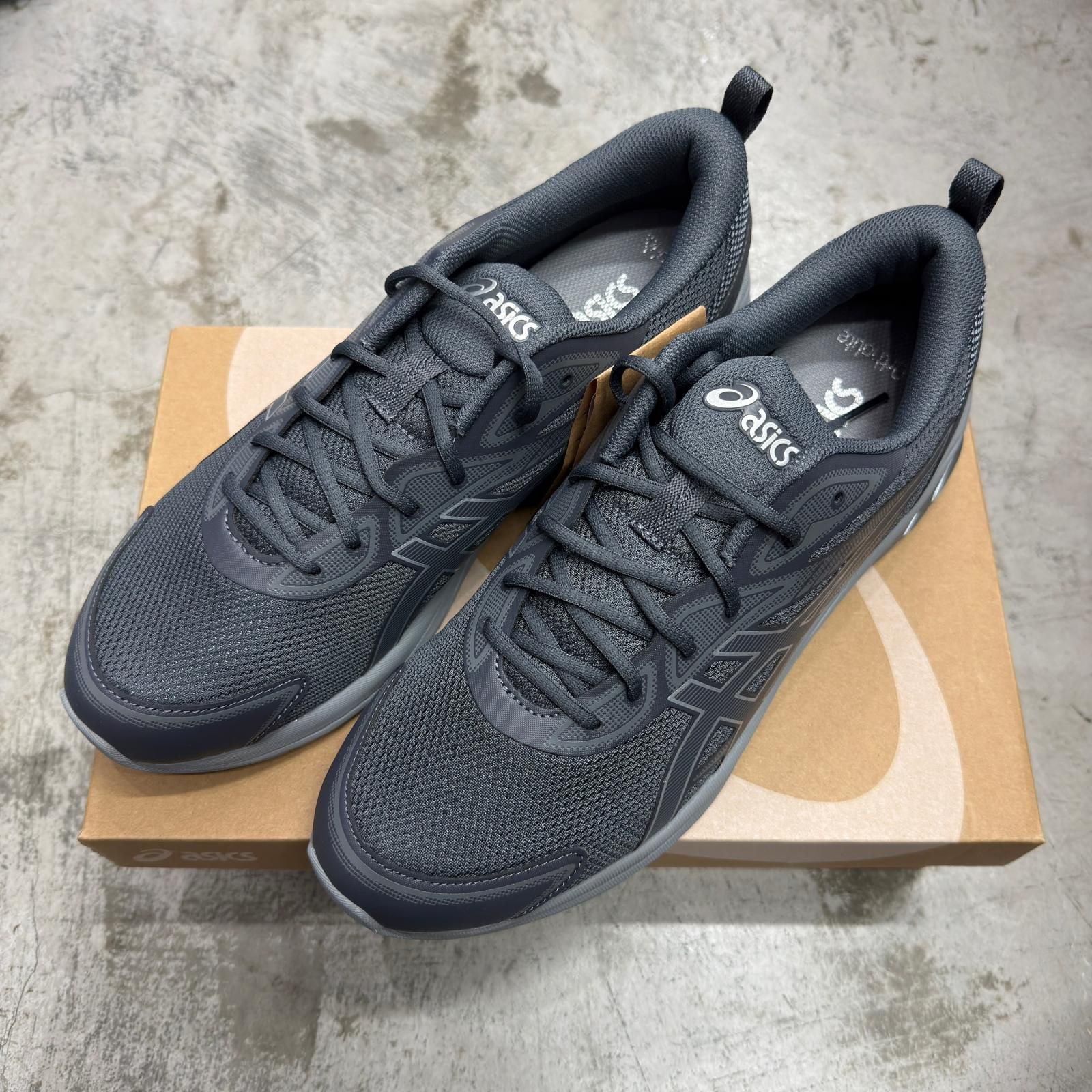 未使用 asics GEL-QUANTUM KEI スニーカー アシックス 1203A601 グレー