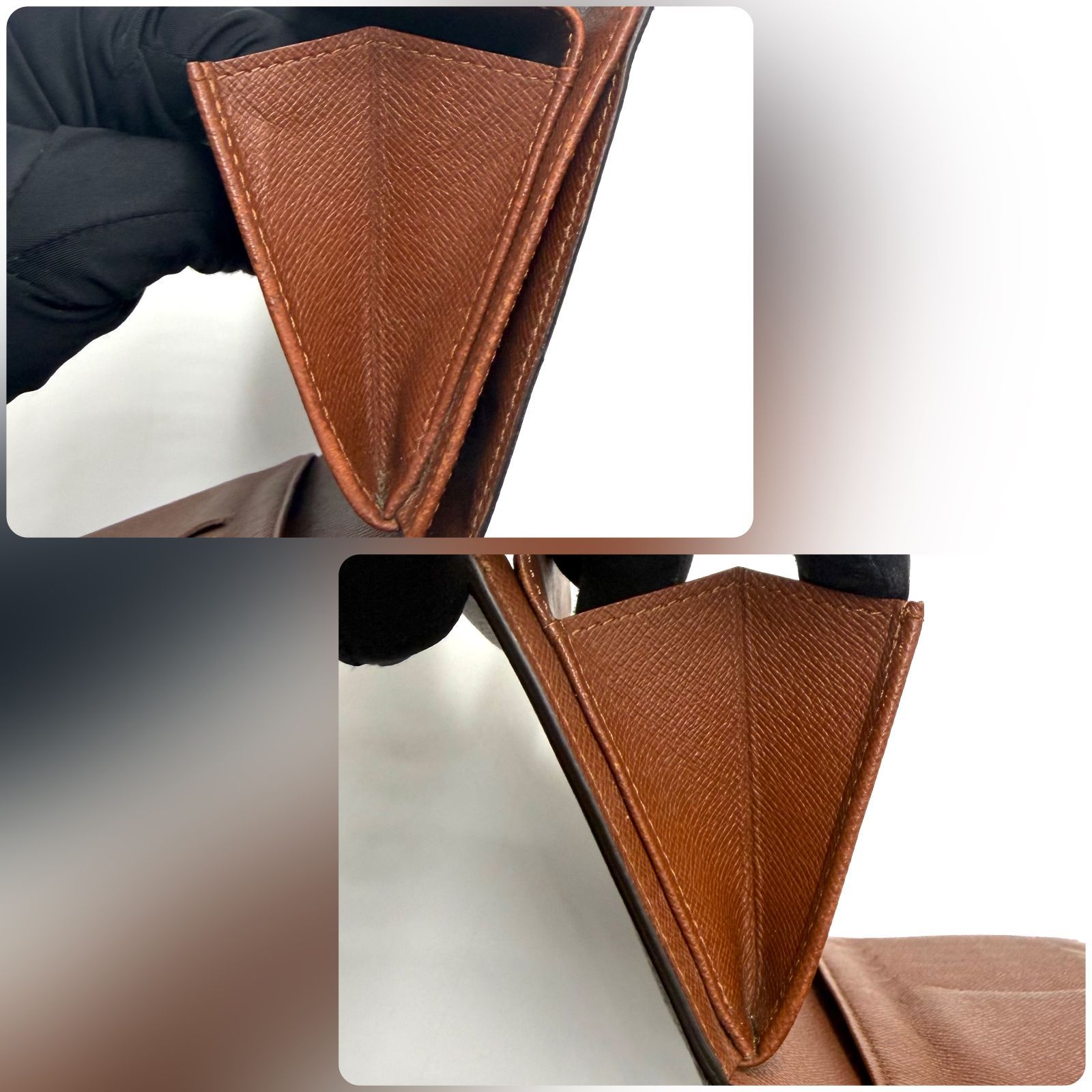 ルイヴィトン LOUIS VUITTON モノグラム ポルトトレゾール エテュイ