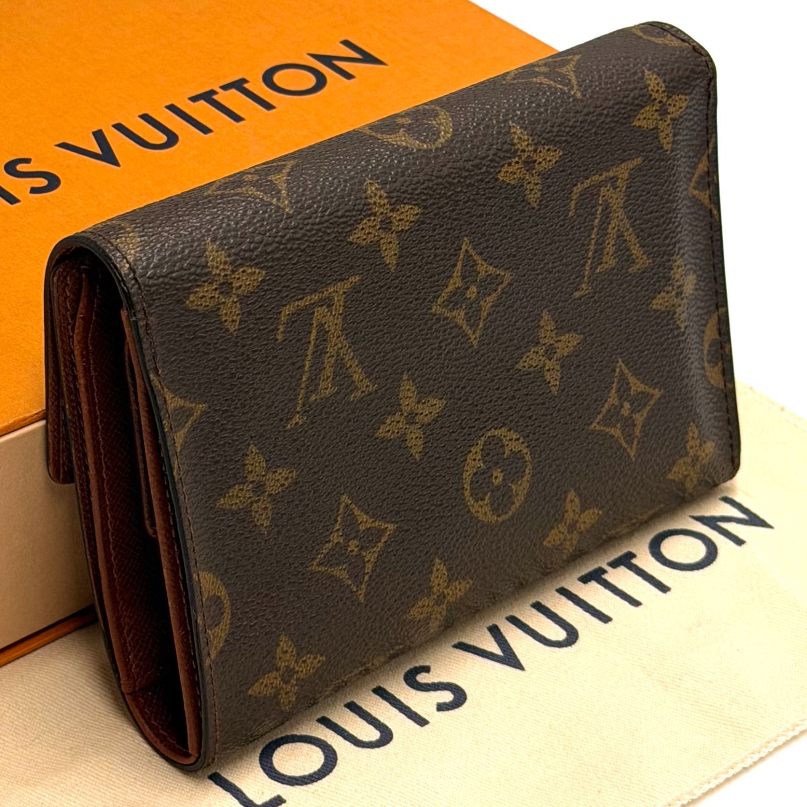 ルイヴィトン LOUIS VUITTON モノグラム ポルトトレゾール エテュイ