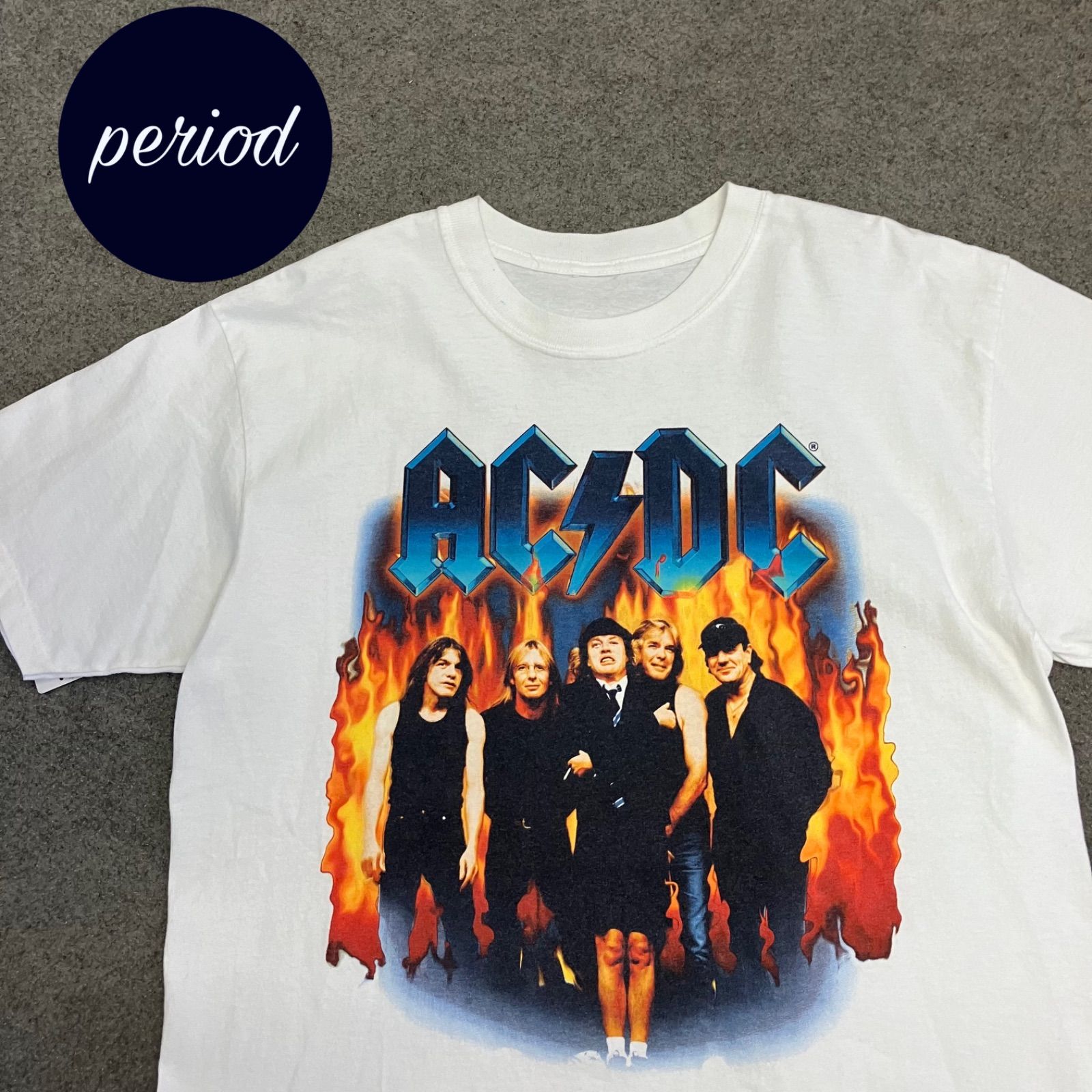 P3514 00s ACDC Stiff Upper Lip ツアーTシャツ
