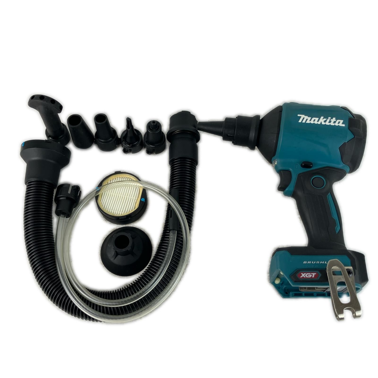 MAKITA マキタ 40v 充電式エアダスタ ノズル ホース付 ※バッテリー、充電器無し AS001G ブルー