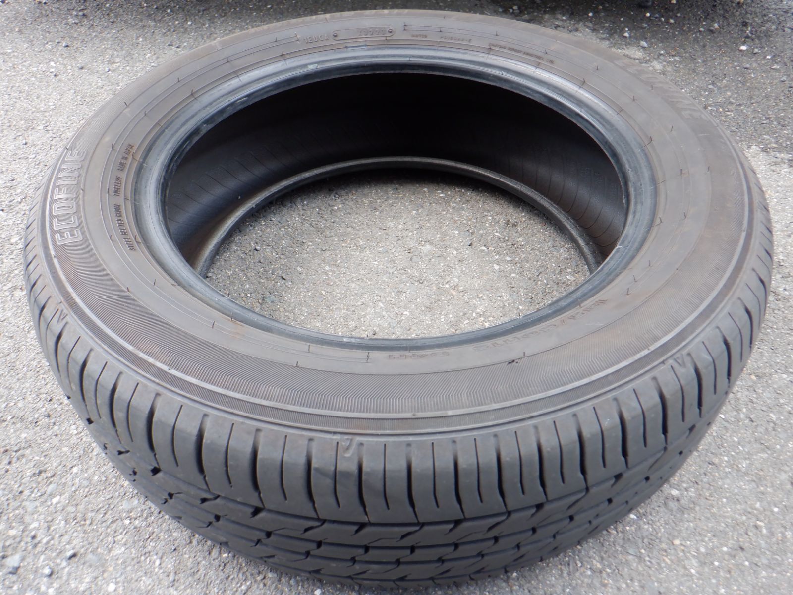 中古バリ山 185/60R15 エコファイン（住友ゴム製） 2023年製 1本