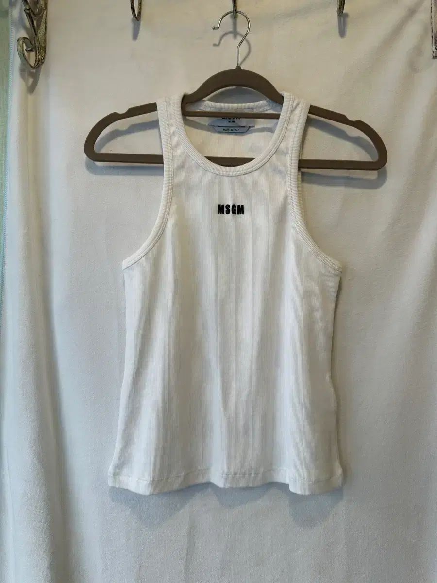 MSGM レーサーバック ゴージ タンク トップス