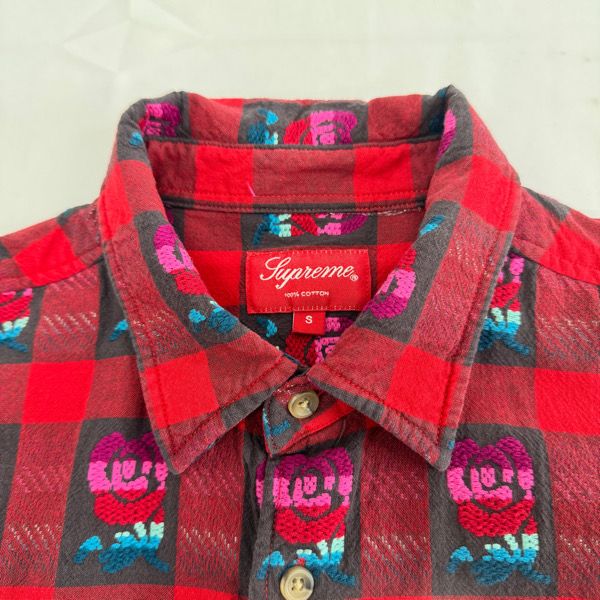 Supreme/シュプリーム【19SS】Rose Buffalo Plaid Shirt/ローズ
