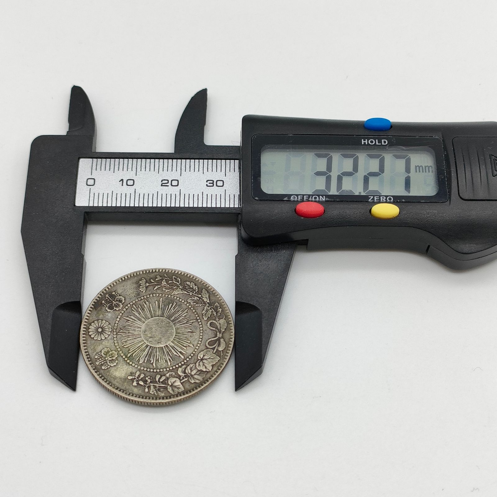 銀貨 旭日竜 50銭 大型銀貨 五十銭 明治3年 大日本 硬貨 古銭 貿易銀