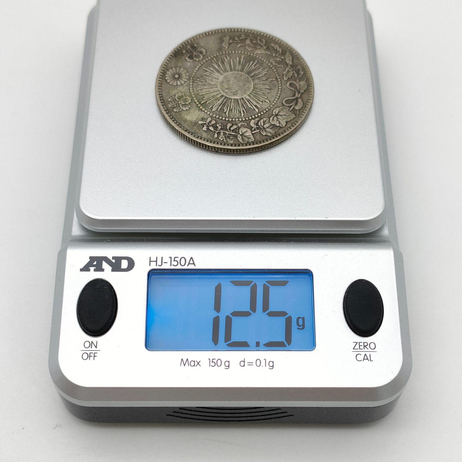 銀貨 旭日竜 50銭 大型銀貨 五十銭 明治3年 大日本 硬貨 古銭 貿易銀