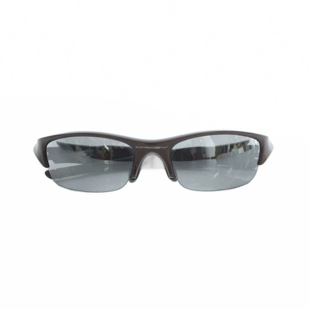 オークリー OAKLEY スポーツサングラス 眼鏡 セルフレーム ボルドー グレー /MI ■GY18