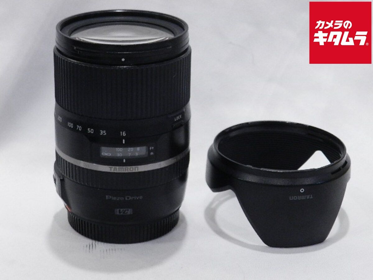 【中古】 【難あり品】 タムロン 16-300mm F/3.5-6.3 Di II VC PZD MACRO キヤノン用 (Model B016)