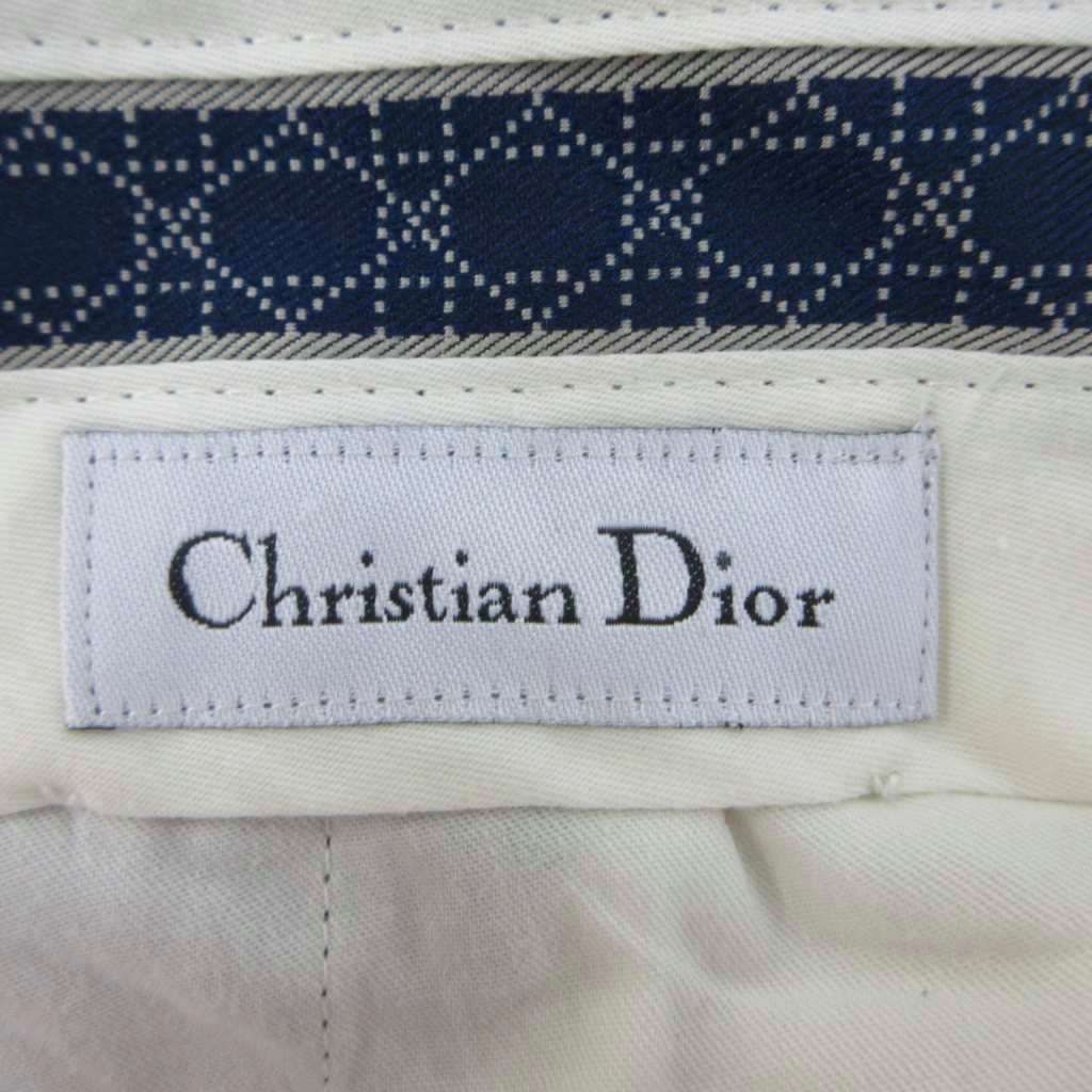 クリスチャンディオール Christian Dior スラックスパンツ リネン100