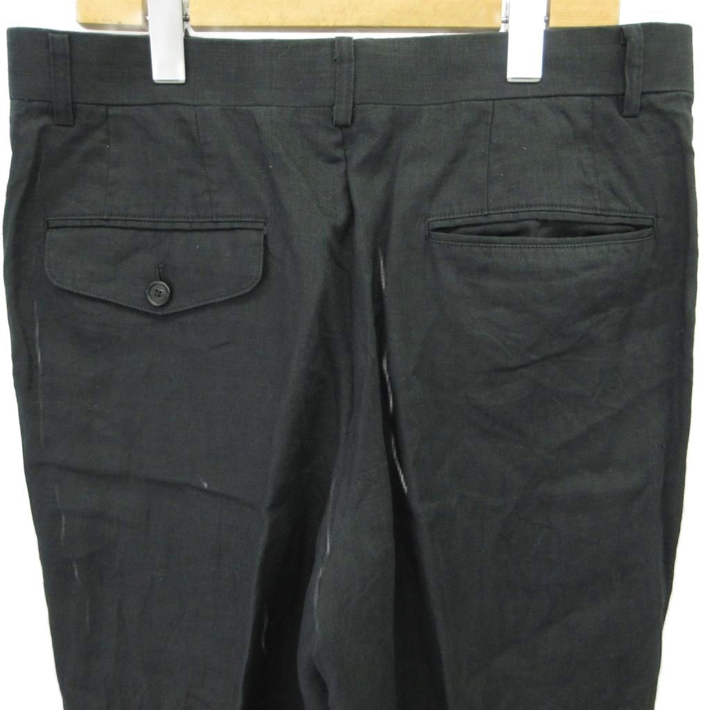 クリスチャンディオール Christian Dior スラックスパンツ リネン100