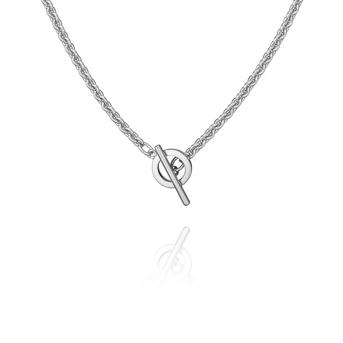 [4℃HOMME+] シルバー ネックレス メンズ 112144320908
