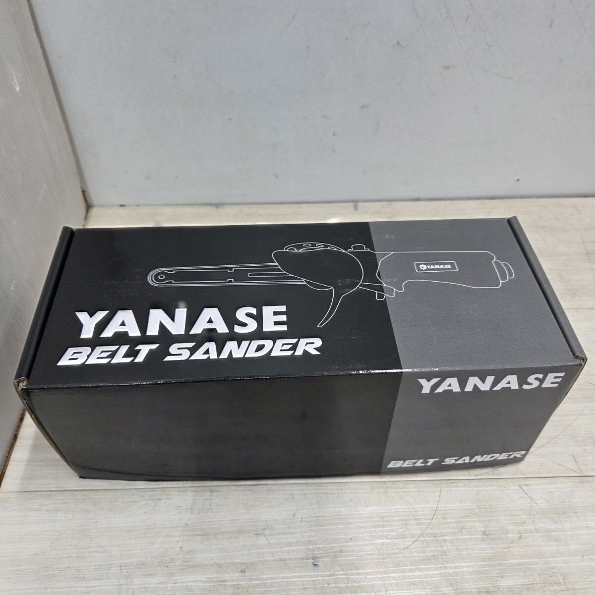 送料無料S98453 YANASE 柳瀬 ベルトサンダー10 AGBS-10-2 電動 DIY 工具 未使用