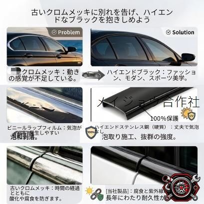 アウディ Q3/RSQ3 Sportback 19-25 ウィンドウトリム ピアノブラック ステンレス 車窓モール サイドウインドウ 貼り付け式 カバー装着 リアゲートモール ドア下モール 外装を美しく整える 耐候性に優れた ドレスアップパーツ cp715