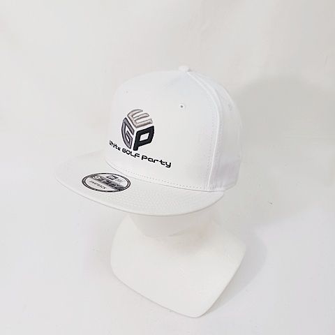 뉴 에라 뉴 에라 화이트 골프 파티 9IFTY 골프 모자 캡 스냅백 화이트 화이트