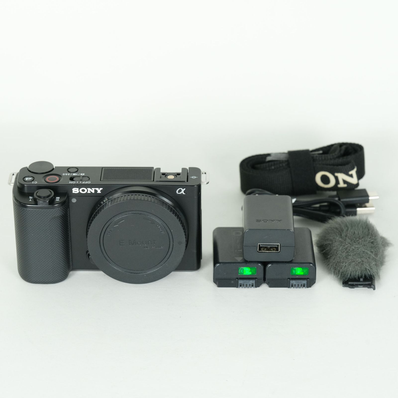 良品 | シャッター数5,350回｜バッテリー2個付] SONY VLOGCAM ZV-E10