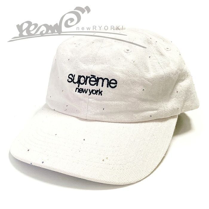 送料無料 メンズ キャップ ナチュラル Supreme シュプリーム Sequin