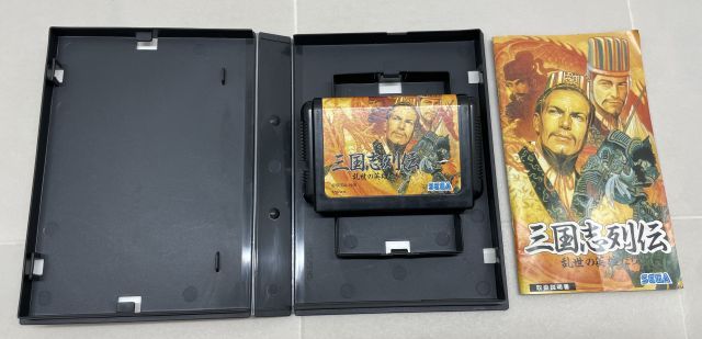 メガドライブソフト スーパーモナコGPⅡ 倉庫番 三国志列伝 乱世の英雄