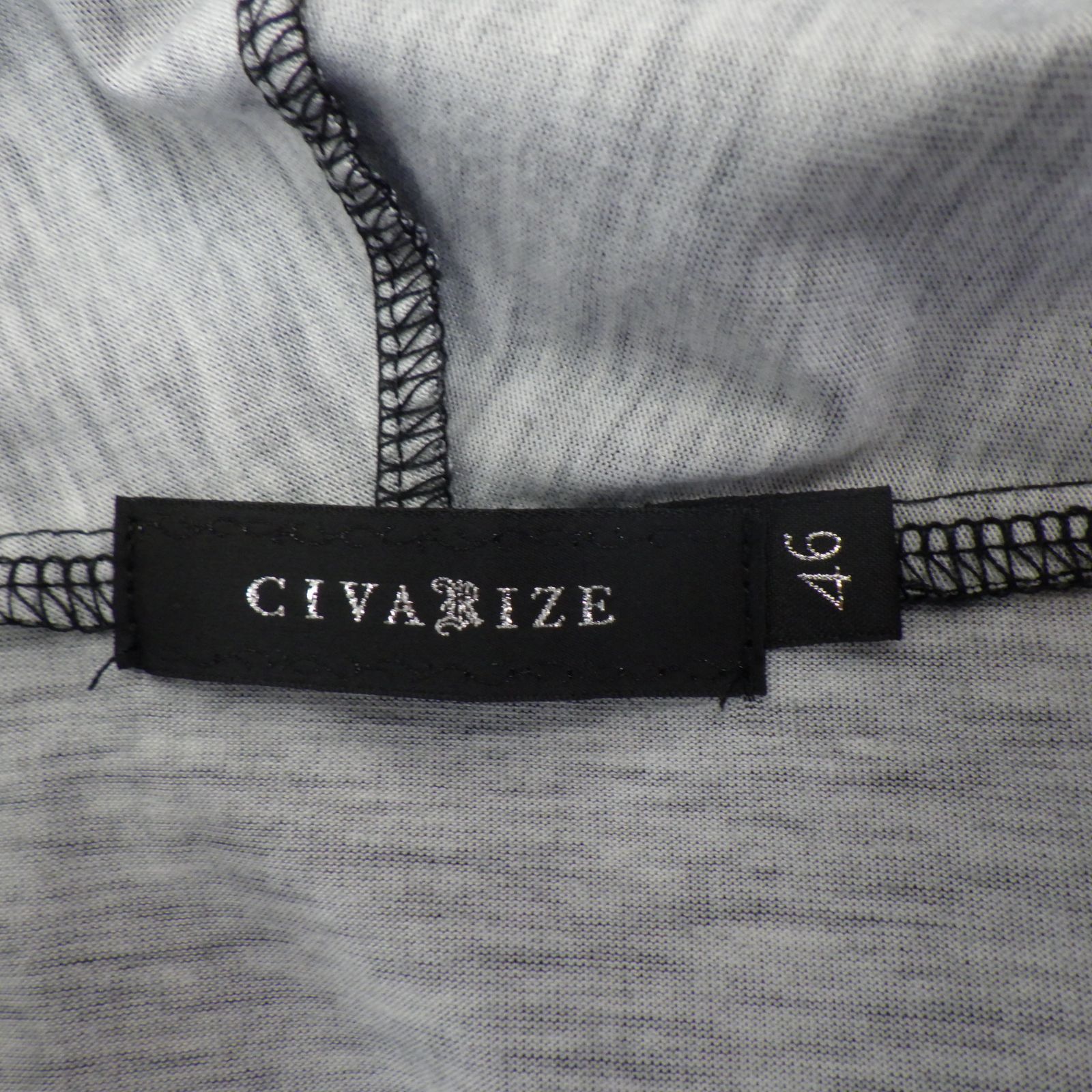 CIVARIZE レース切替 花蝶柄 ロングカーディガン／ 46 黒 青 - メルカリ