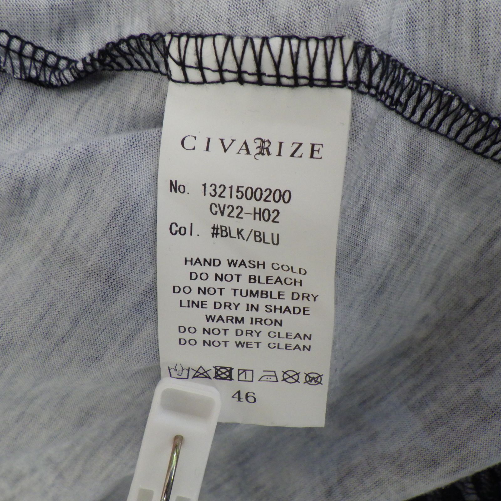 CIVARIZE レース切替 花蝶柄 ロングカーディガン／ 46 黒 青 - メルカリ