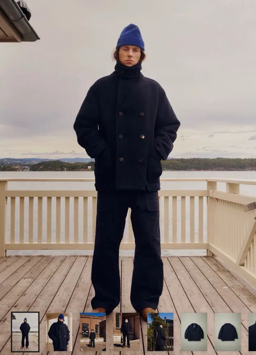 ヘンリーコットンズ FFC x DOCUMENT ピーコート