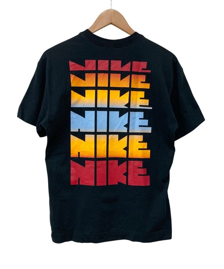NIKE ナイキ 復刻 ゴツナイキ 6連ロゴ Tシャツ サイズS メンズ 中古 D4