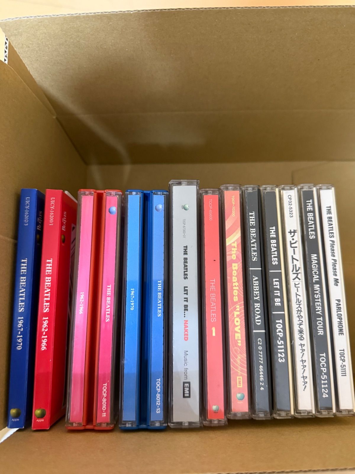 【豪華11タイトル】ビートルズ CD まとめ売り 赤盤・青盤 SHM-CD 紙ジャケ／激レア旧規格盤含む名盤セット