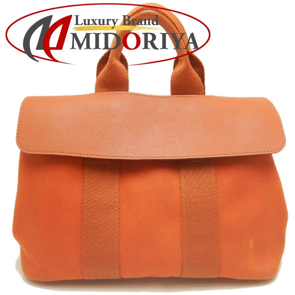 HERMES エルメス ヴァルパライソPM ハンドバッグ トワルシェブロンx