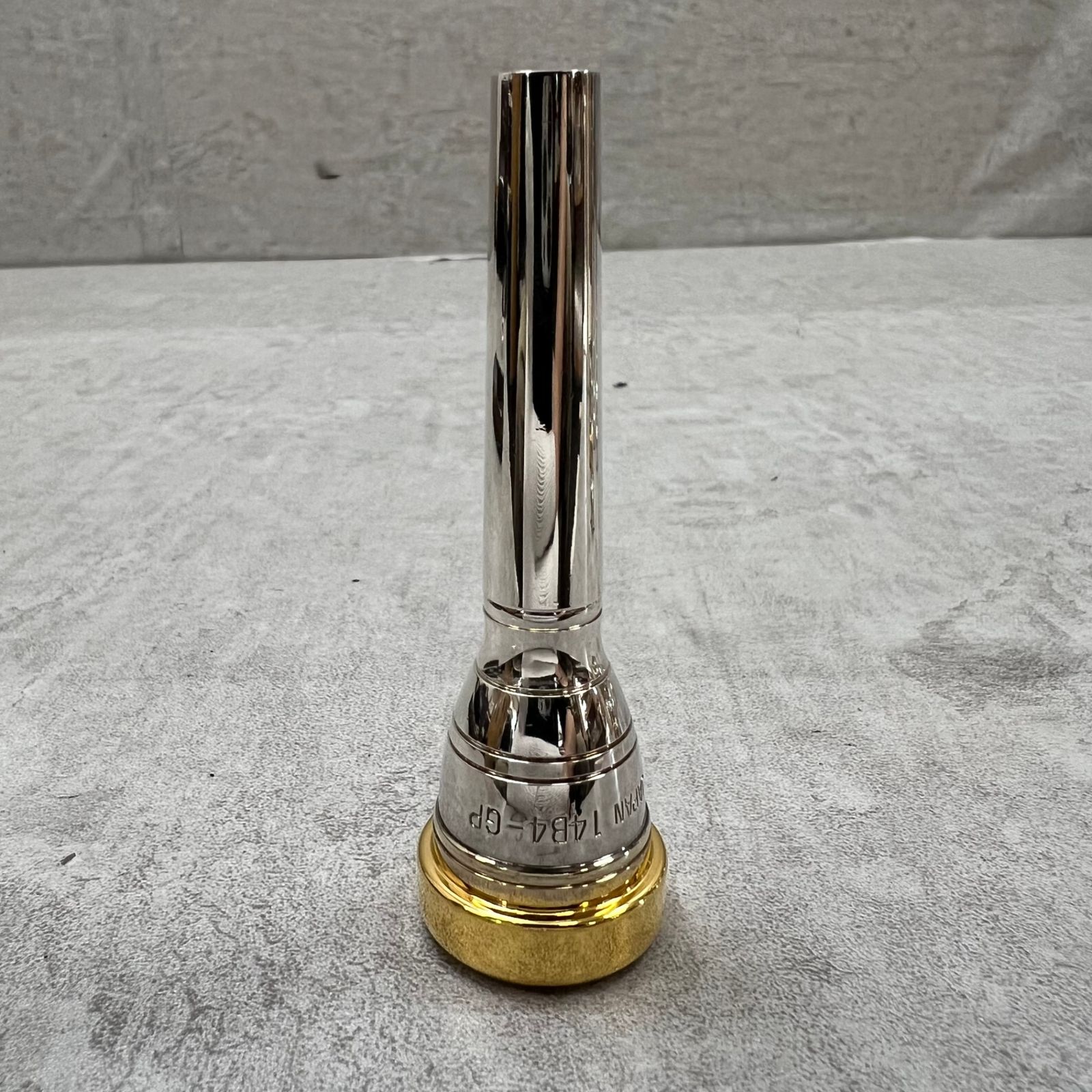 ヤマハカスタム トランペット用マウスピース 14B4-GP 管楽器 金メッキ