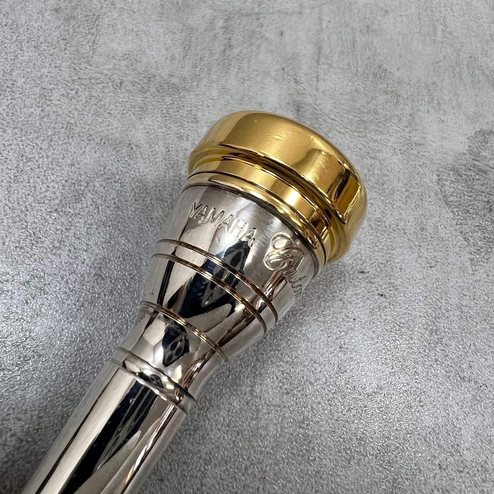ヤマハカスタム トランペット用マウスピース 14B4-GP 管楽器 金メッキ