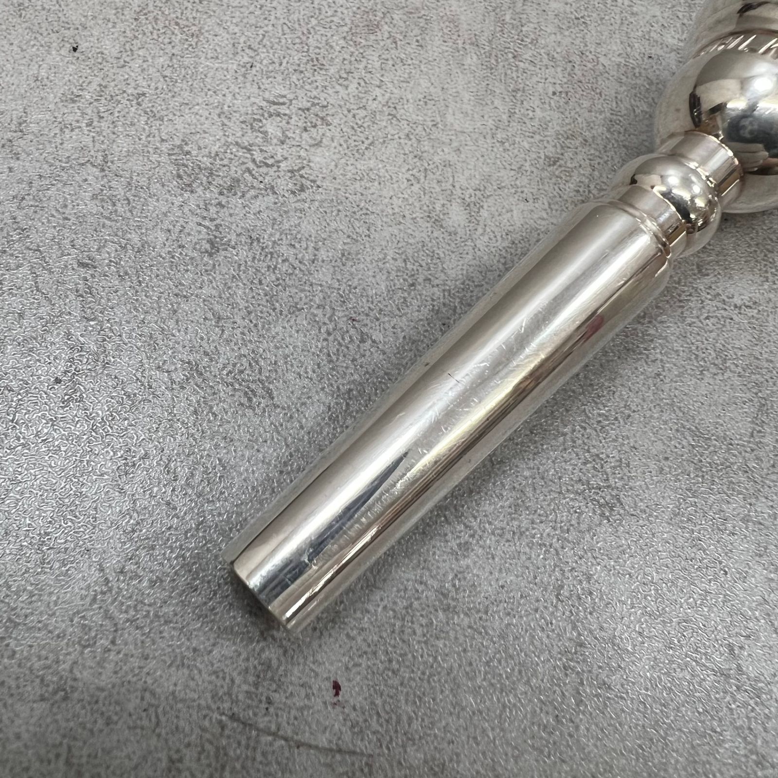 シルキー トランペット用マウスピース 12 銀メッキ シルバー 管楽器