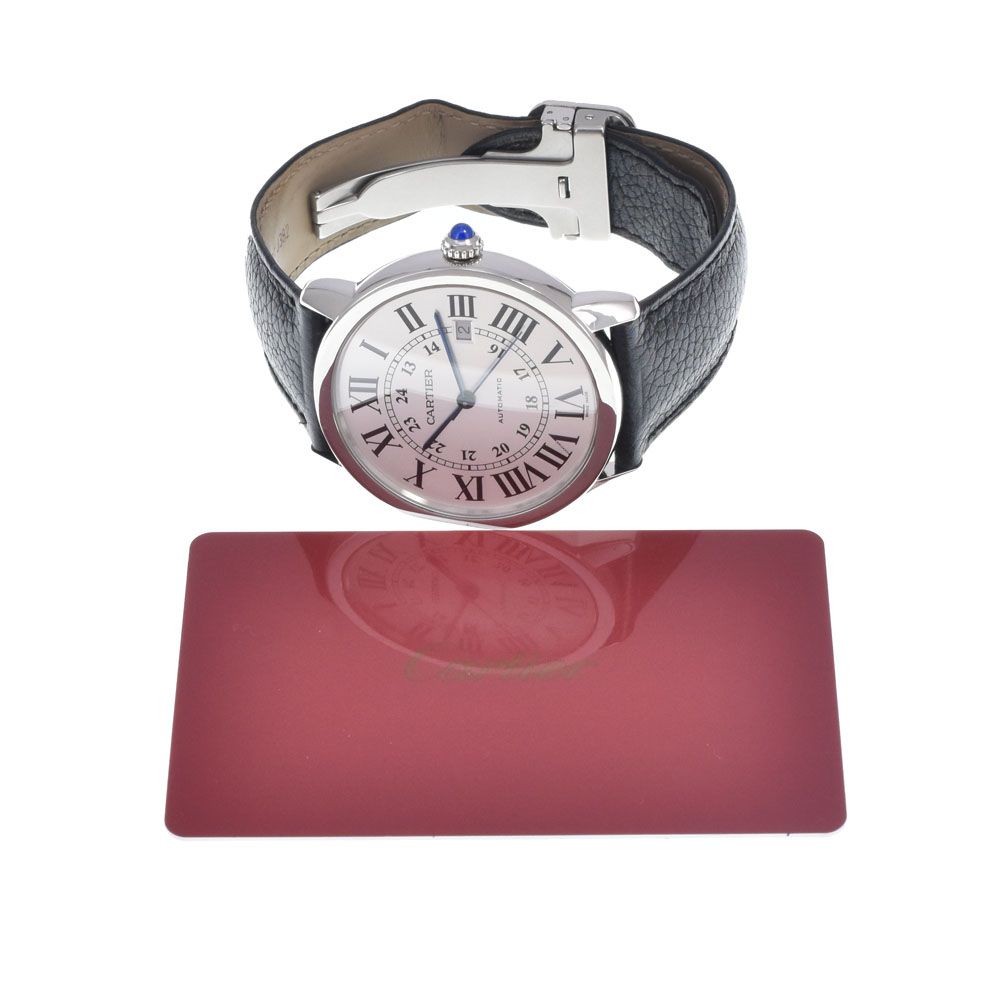 カルティエ CARTIER WSRN0022 ロンドソロ ドゥ カルティエ デイト