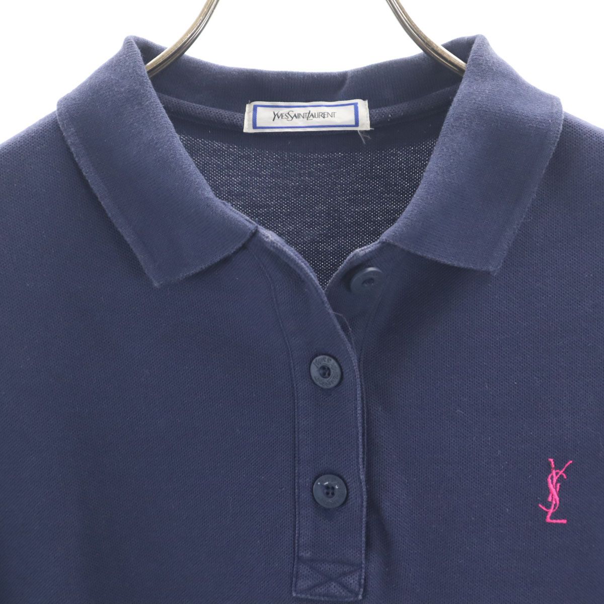 YVES SAINT LAURENT イヴサンローラン 90s オールド 半袖 ポロシャツ M