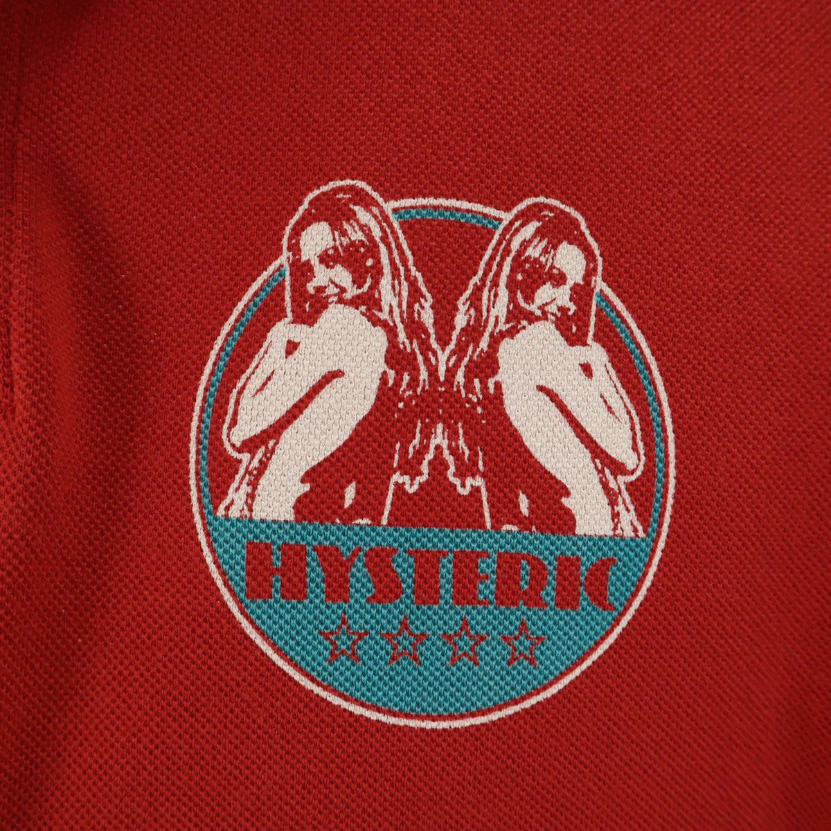 HYSTERIC GLAMOUR ヒステリックグラマー 日本製 半袖 ポロシャツ M