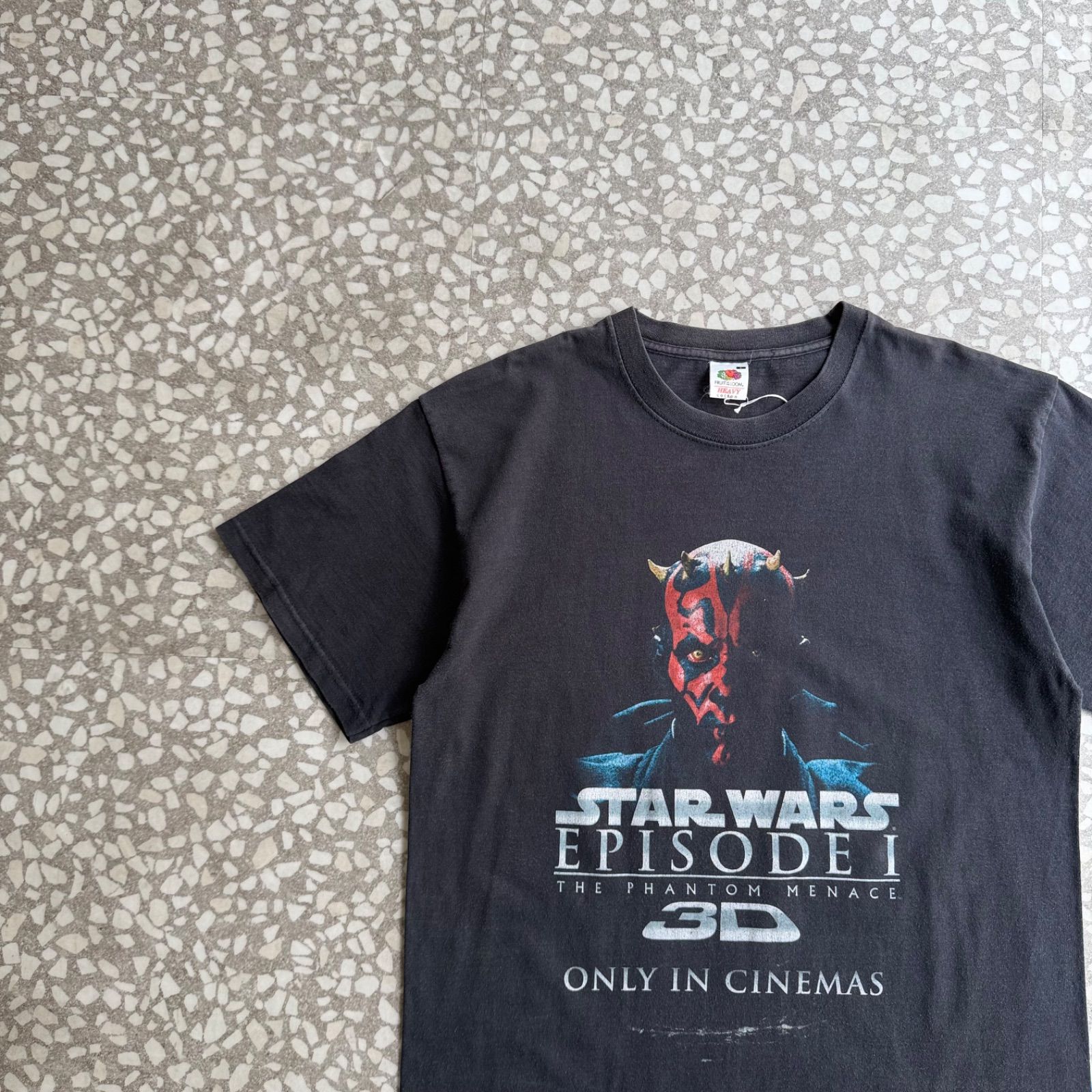 [ Archive アーカイブ Y2K ]　STAR WARS / 25th aniv. Darth Maul size L スターウォーズ　2017年　25周年　SF　ムービーTシャツ　ダースモール　ツラ