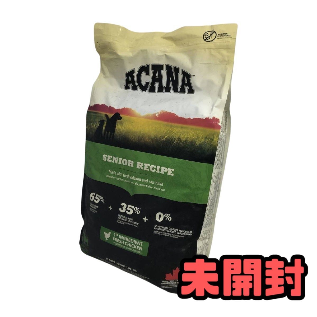 ★未開封★ ドッグフード ACANA アカナ シニアドッグレシピ 11.4kg 賞味期限2027.05.24 BRN261597相