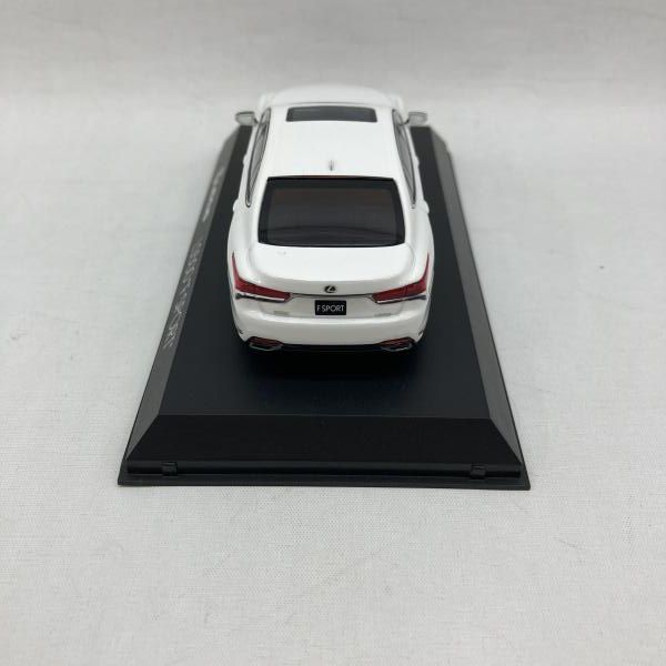 中古】京商 1/43 レクサス LS500 F SPORT(ホワイトノーヴァガラス