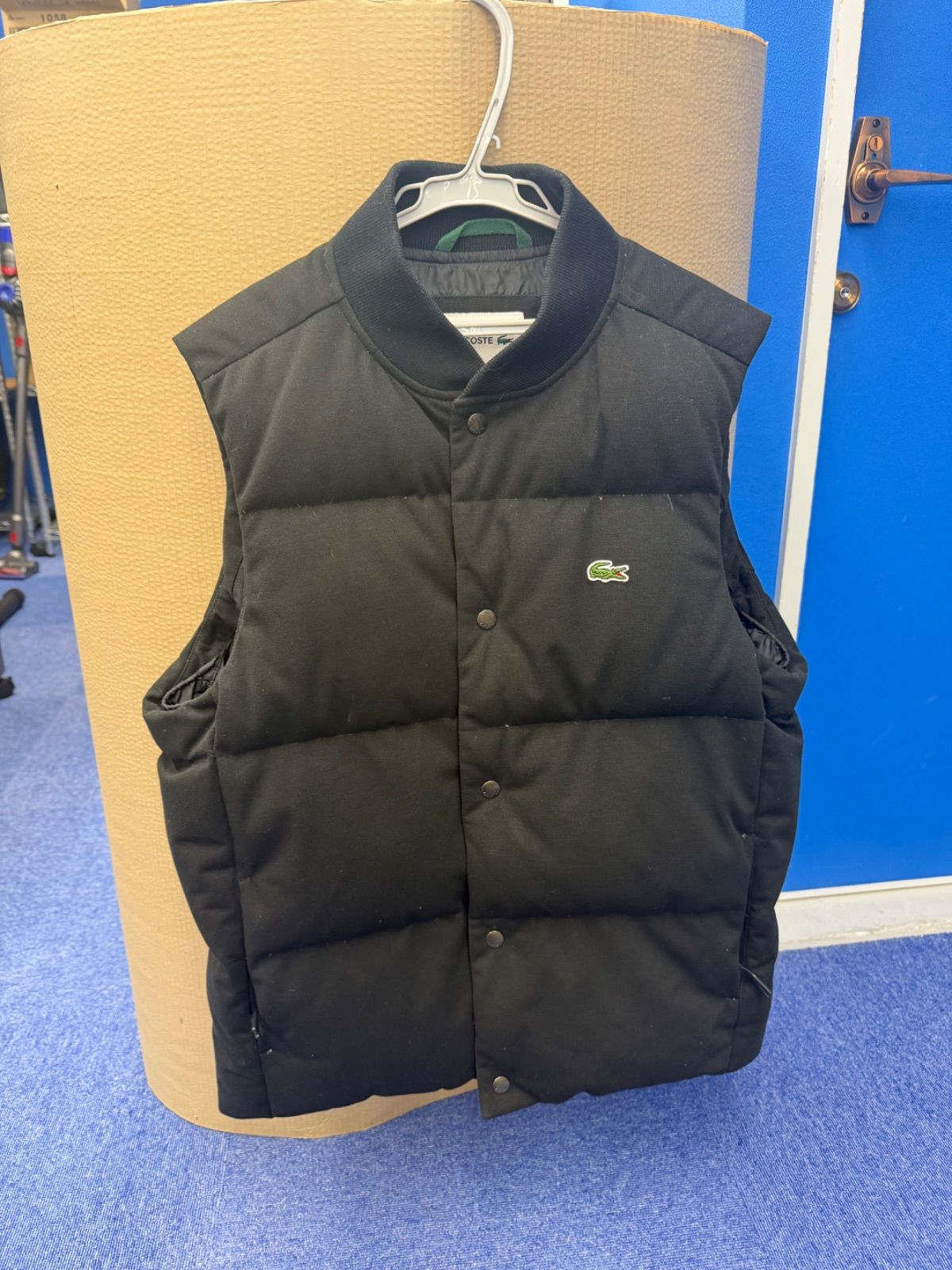 LACOSTE ダウンベスト　FR50 US M LACOSTE ラコステ ピケ ダウンベスト FR 50 / US M 日本サイズでL相当