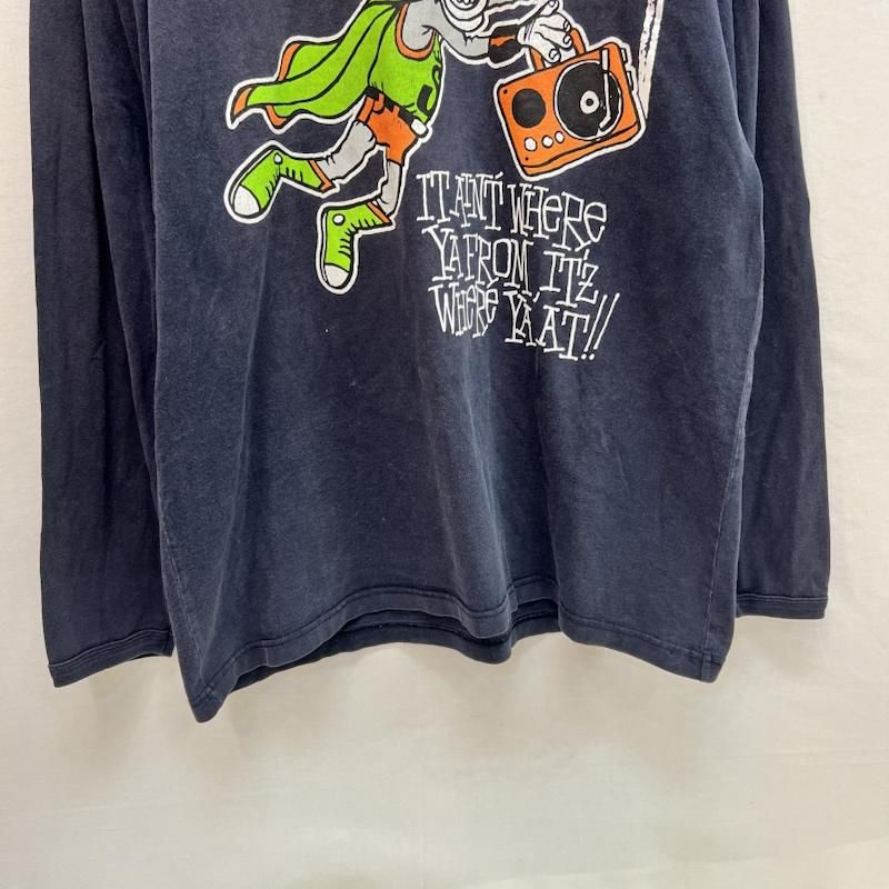 ステューシー 00s ロングスリーブ Tシャツ ロンT オールド メンズ XL