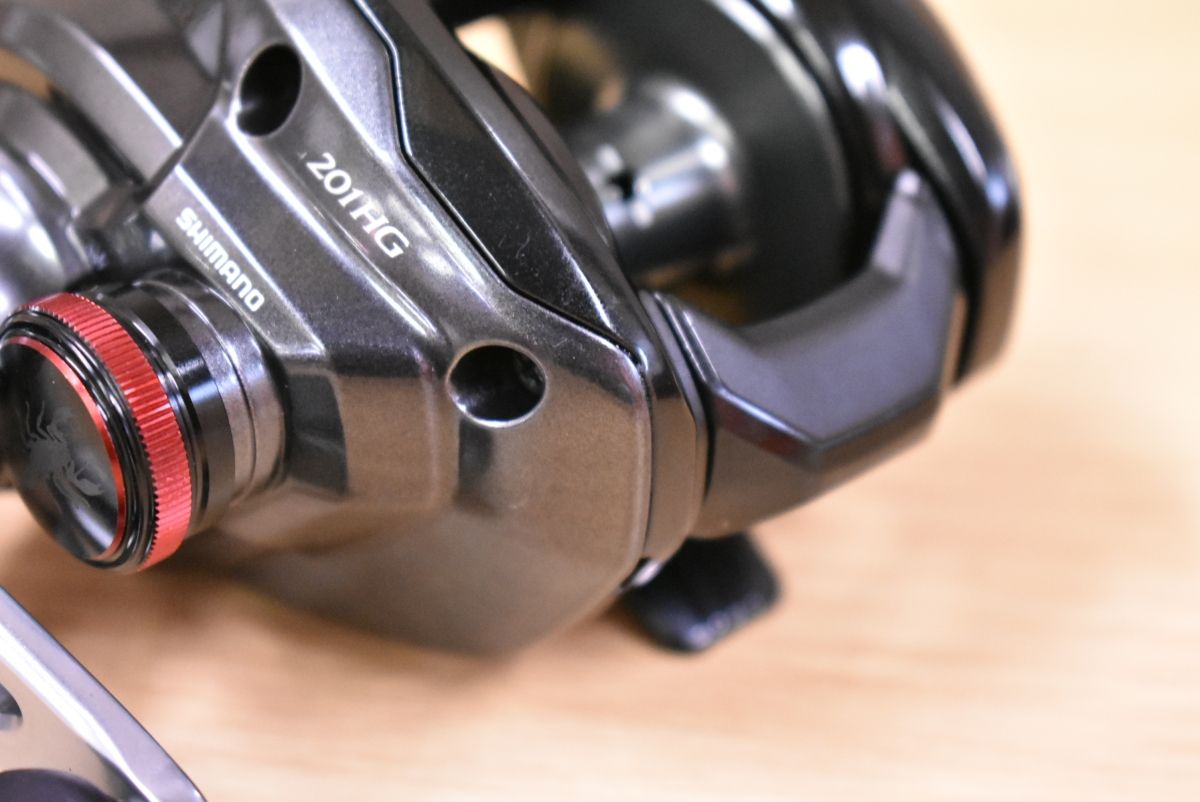 シマノ 24 スコーピオンMD 201HG 左 ベイトリール SHIMANO SCORPION バスフィッシング ブラックバス シーバス 等に