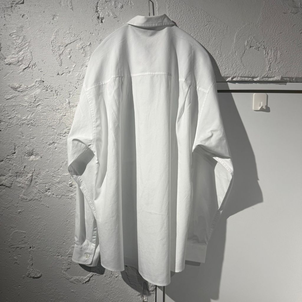 AURALEE オーラリー 25AW WASHED FINX TWILL SHIRTS 長袖シャツ