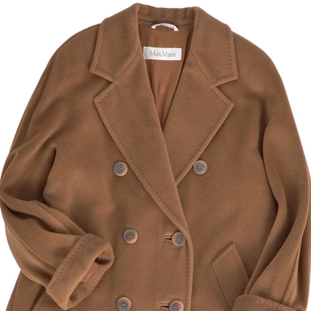 極美品 マックスマーラ Max Mara コート 白タグ アイコン ロングコート